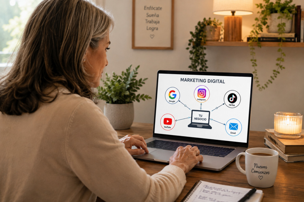 Principales canales del marketing digital.